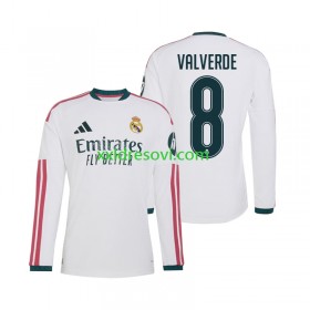 Real Madrid Federico Valverde 8 Domaći Nogometni Dres 2026-2027 Dugim Rukavima